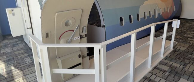 MOCK AIRPLANE CABIN AT MSP AIRPORT HELPS TRAVELERS WITH DISABILITIES TRAVEL MORE CONFIDENTLY