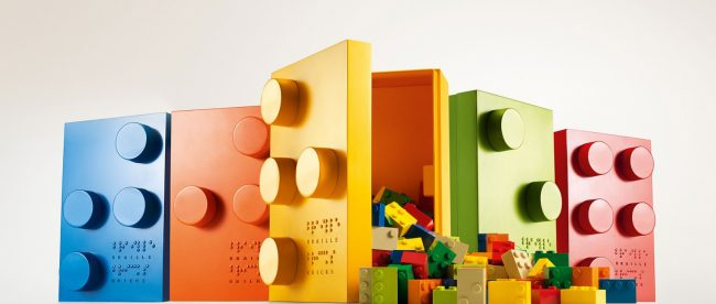 LEGO STYLE BRAILLE BRICKS TEACH BLIND CHILDREN HOW TO READ BRAILLE #BRAILLEBRICKSFORALL