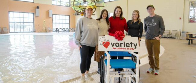 MAKING A SPLASH: OLATHE INCREASES WATER ACCESSIBILITY WITH NEW FLEET OF WATER WHEELCHAIRS